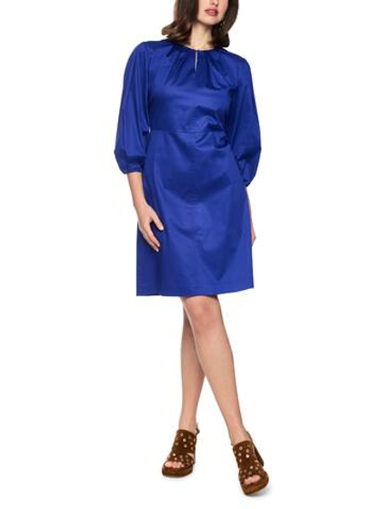 Marc Cain Платье из хлопка с рукавами-буф