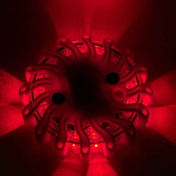 Фонарь переносной светодиодный с магнитом (9 световых режимов, 16 LED, 1хCR23) Forsage F-01151