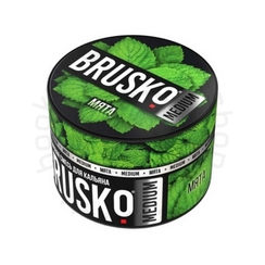 Бестабачная смесь для кальяна BRUSKO, 50 г, Мята, Medium (M)
