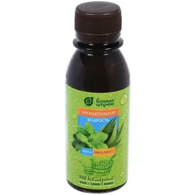 Ароматизатор 120 мл «Бодрость» «Эвкалипт+Мята» «Банные штучки» /20