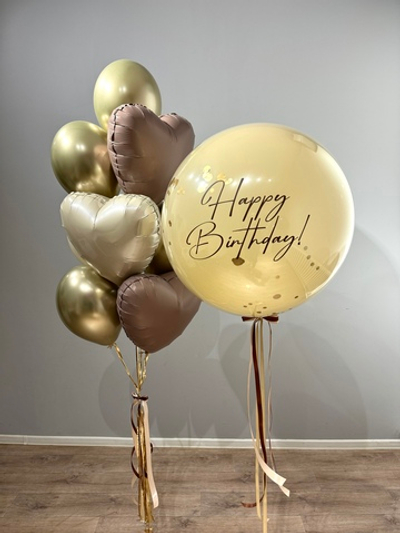 Набор для Мужчины 48 блестящий бежевый