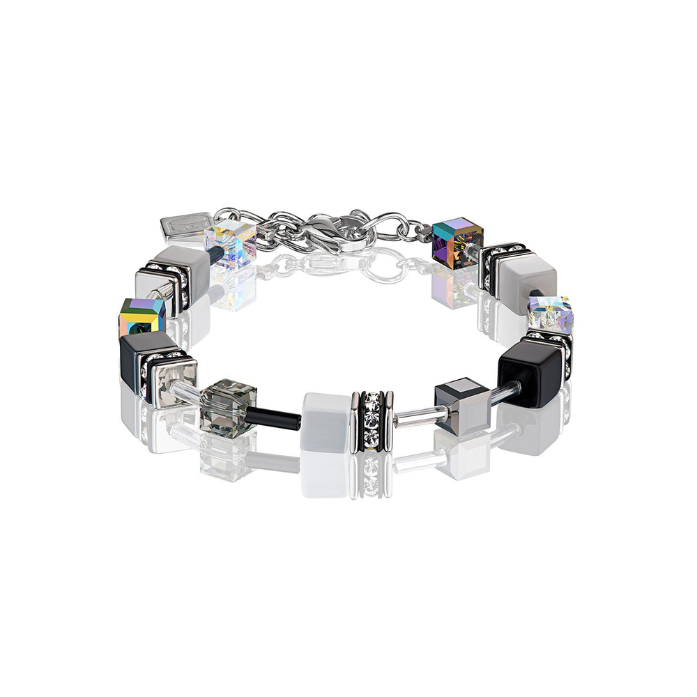 Браслет Coeur de Lion White-Grey 4014/30-1412