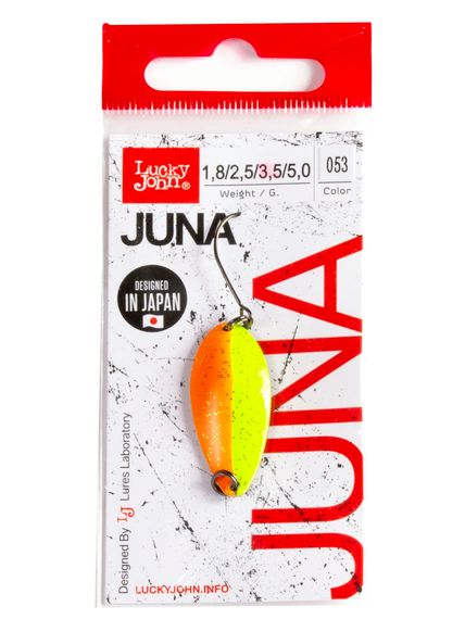 Блесна колеб. Lucky John JUNA длин.33мм/03,5г 053