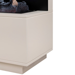 Каминокомплект Real Flame Modern CST1000 WT-P614 с очагом 3D Cassette 1000 Black Panel