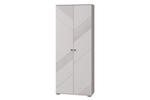 Шкаф для одежды распашной для одежды и белья 2 дверный Кашемир, 90х38х221 см