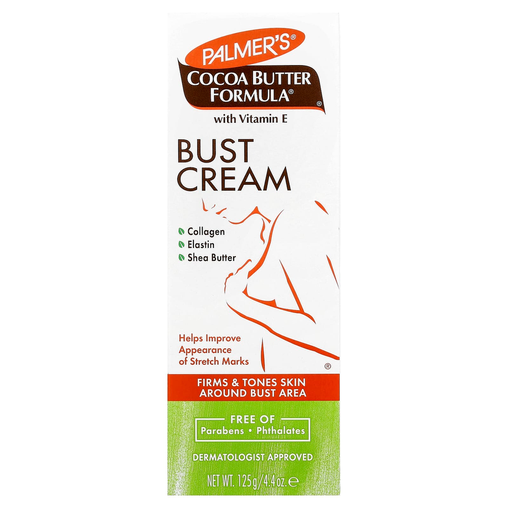 Palmer's, Cocoa Butter Formula, крем для груди с витамином Е, 125 г (4,4 унции)