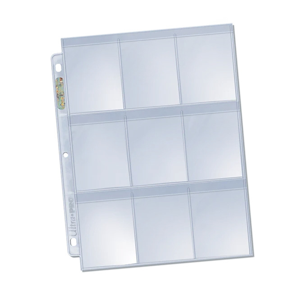 Ultra pro - упаковка листов для папки на кольцах Secure Platinum 9-Pocket Pages