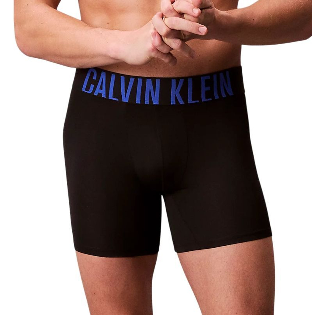 Боксерки теннисные Calvin Klein Intense Power Boxer 3P - black/white/grey/blue