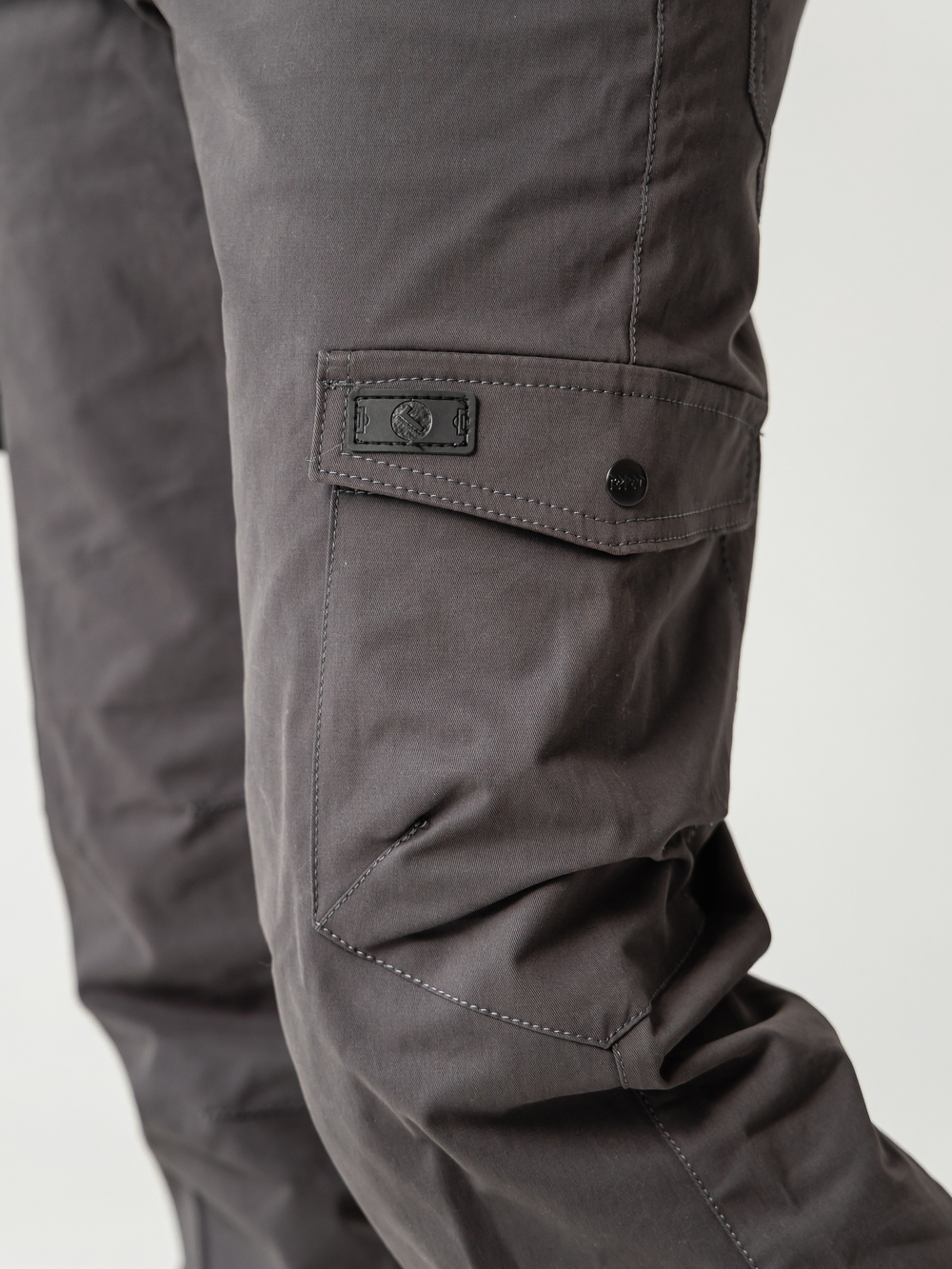 Брюки карго мужские темно-серые Город Горький