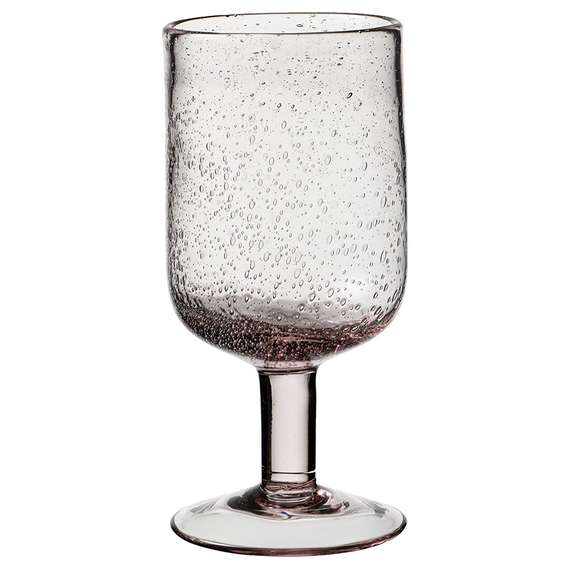 Набор бокалов для вина flowi, 410 мл, розовые, 2 шт.