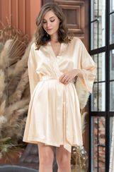 Халат женский Mia-Amore VALENTINO 7245 шампань