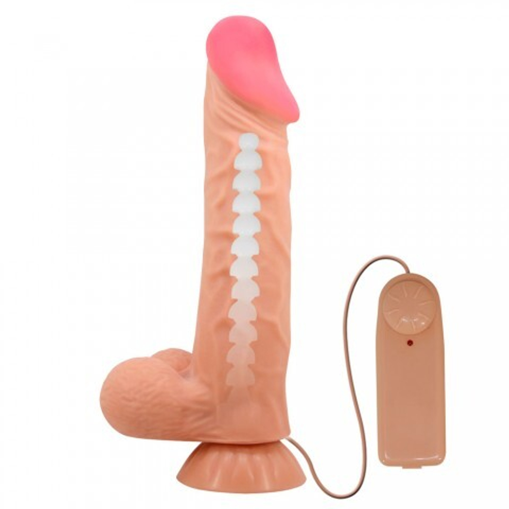 Реалистичный вибратор Sadik, 24 см