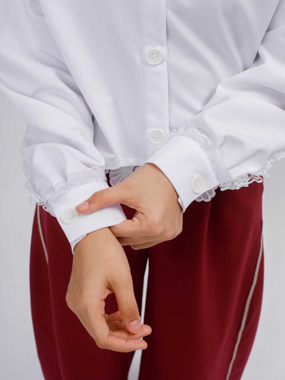 Жакет рубашка школьная