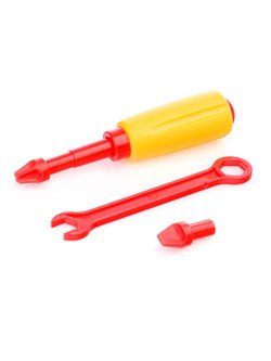 Конструктор в чемодане, цвет розовый (617-3A)