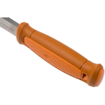 Нож Morakniv Kansbol, нержавеющая сталь, прорезиненная ручка, цвет оранжевый, ножны c огнивом