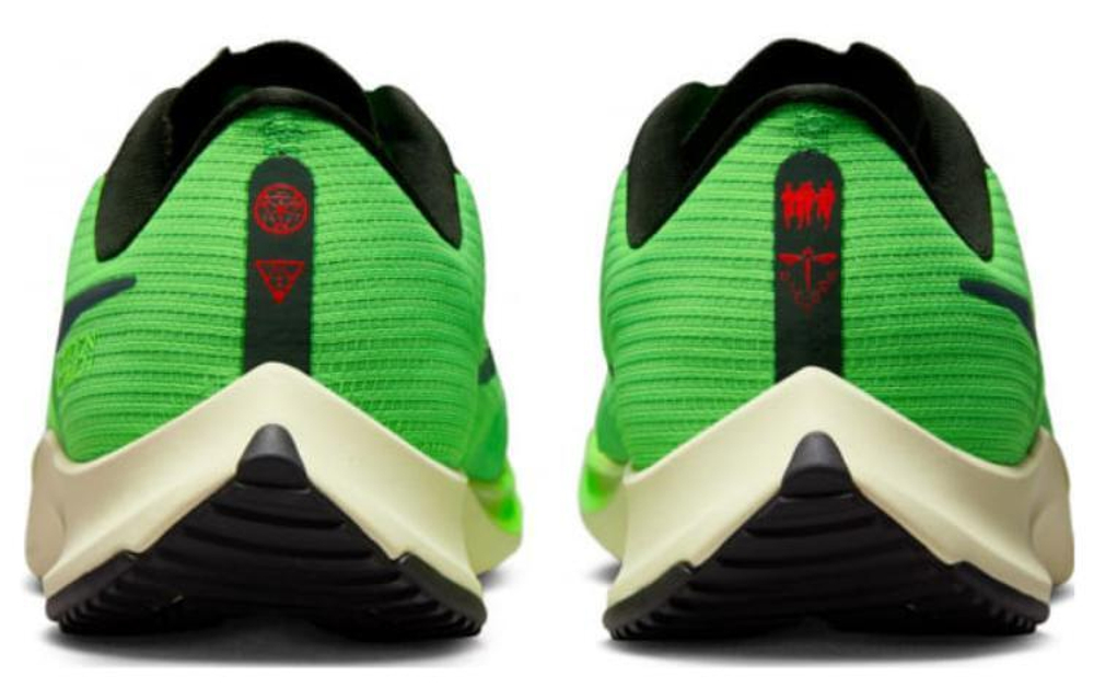 Nike Air Zoom Rival Fly 3 non-slip wear-resistant low-top running shoes for men and women with the same green and black