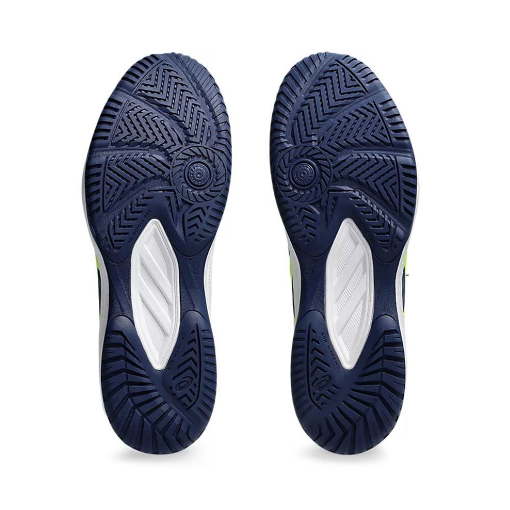 Кроссовки волейбольные мужские ASICS Upcourt 6 1071A104 400, р.8,5(рос.40.5), сине-зеленый