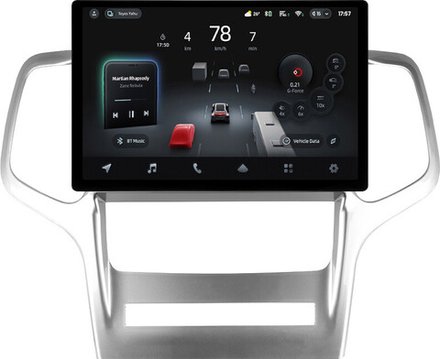 Магнитола для Jeep Grand Cherokee WK2 2010-2013 - Teyes CC4-PRO монитор 13" 2K QLED на Android 13, Snapdragon 778G, 8+128, AI, CarPlay, DSP, 4G SIM-слот