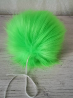 Помпон из искусственного меха, цвет: Салатовый