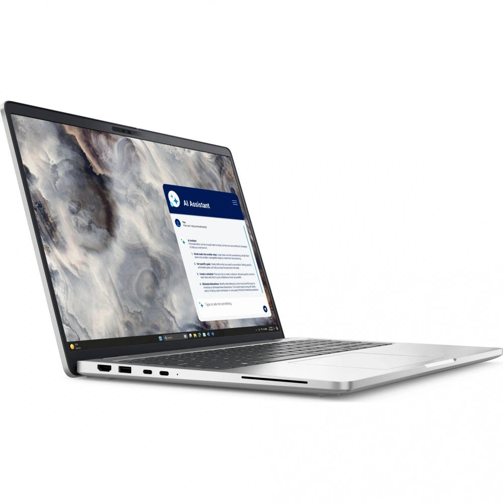 Ноутбук Dell Pro 16 Plus Core Ultra 7 266V 16Gb SSD1Tb Intel Graphics 16" IPS FHD+ (1920x1200) Linux grey WiFi BT Cam (PRO16PL-7617)