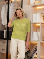 Футболка Любимый момент (зеленое яблоко) Б15281-7М LT Collection