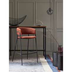 Барный стул Helning, терракотовое букле