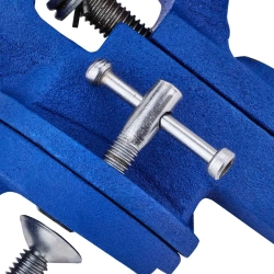 Тиски слесарные поворотные мини (ширина губ - 70мм) Scheppach Sch-329170