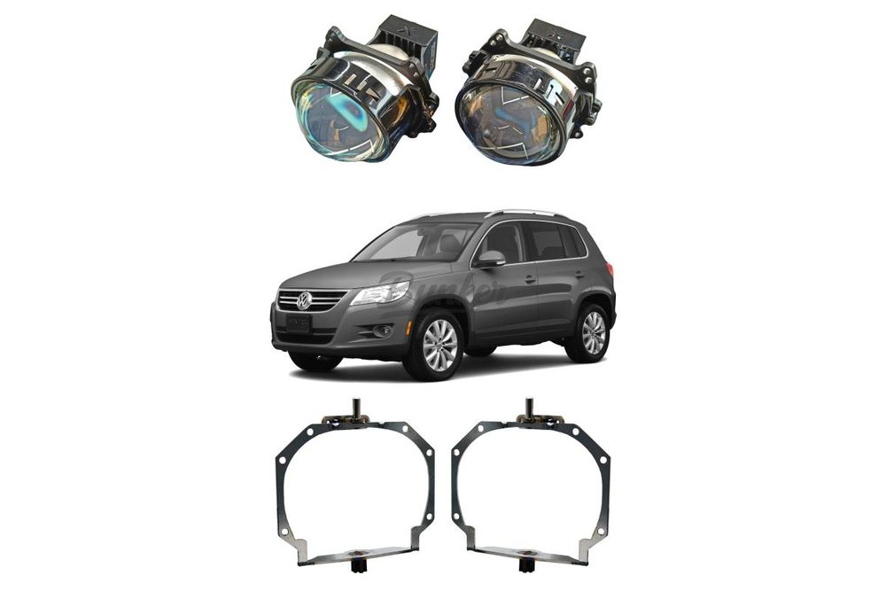 Комплект для замены штатных линз с AFS Volkswagen Tiguan I дорестайлинг 2007-2011