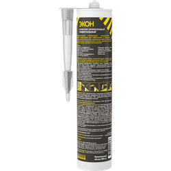 Герметик Экон 2229431 силиконовый универсальный белый 280 мл. | Экон
