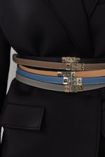 ТОНКИЙ РЕМЕНЬ С ЗАМОЧКОМ BEIGE|NUDE