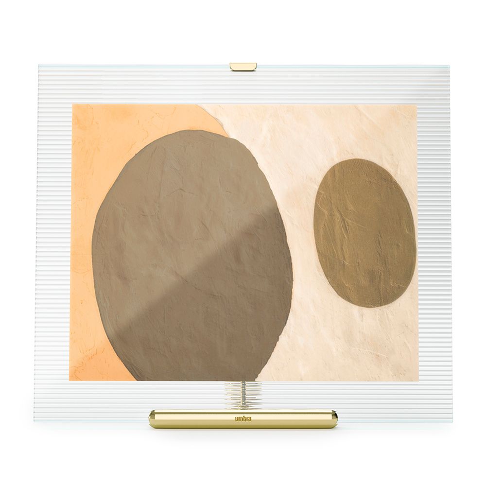 Фоторамка Flute, 26х30 см, латунь