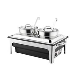 Мармит суповой 4 л 2 емкости, электрический 220V 760W, 64,5*35*31 см EcoCater SUNNEX