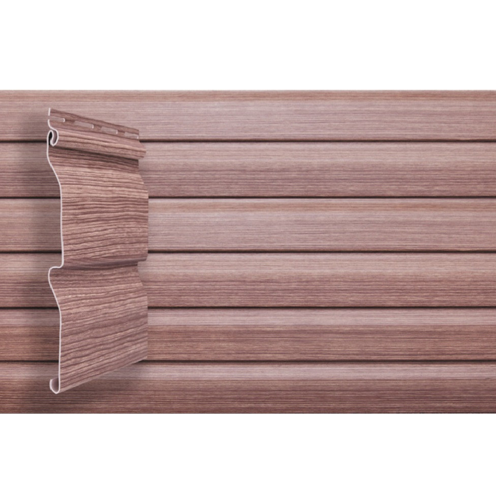 Сайдинг Grand Line Tundra Корабельная доска D4 Рябина 3000 мм