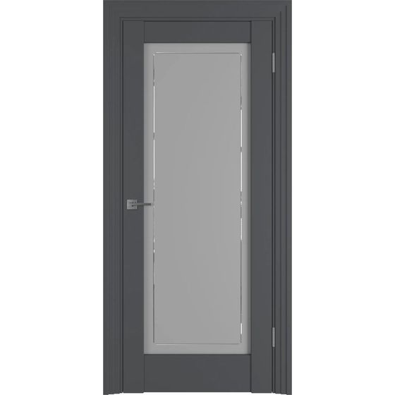Цена на Межкомнатная дверь ПЭТ Witon 01C Grey остеклённая Купить Межкомнатная дверь ПЭТ Witon 01C Grey остеклённая