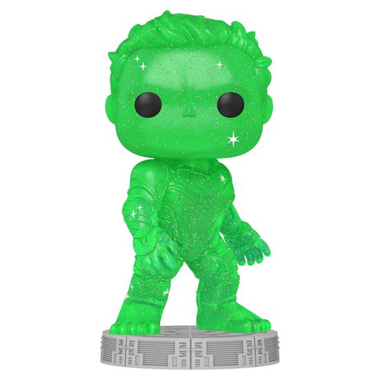 Фигурка Funko POP! Art Series Bobble Marvel Infinity Saga Hulk Green w/Case (48) 57616 / Фигурка Фанко ПОП! по мотивам вселенной "Marvel", Халк