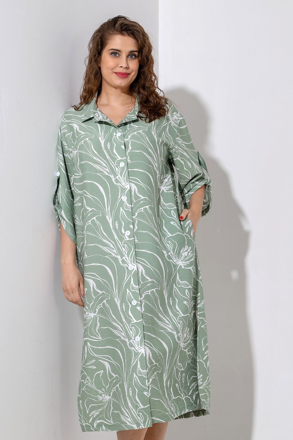 Платье Устинья Виотекс ЗЕЛЁНЫЙ