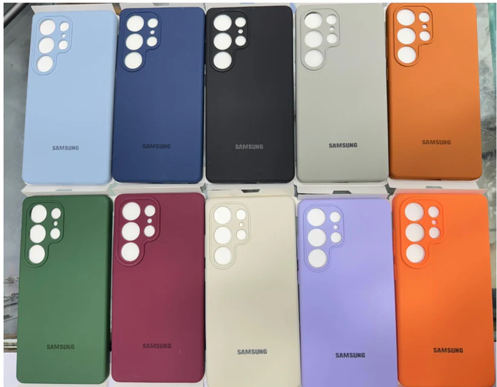 Silicone Case (Без MagSafe РАСПРОДАЖА) Samsung S23 PLUS