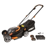 Газонокосилка аккумуляторная WORX WG743E 40В (2 x 4 Ач, ЗУ) нож 40 см, WG743E