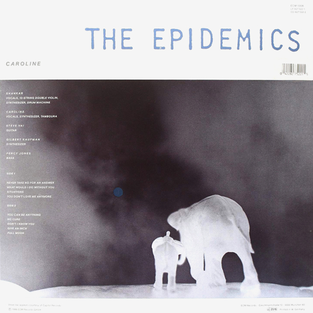 Shankar & Caroline / The Epidemics (LP)