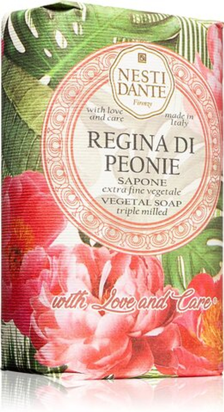 Nesti Dante Regina Di Peonie - очень нежное натуральное мыло /   250  g  / GTIN 837524003664