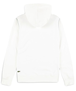 Мужская теннисная кофта Lacoste SPORT Roland Garros Edition Hoodie - white