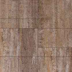 Тротуарная плитка ГРАНДО - Искусственный камень Доломит, комплект из 4 видов плит