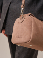 Замшевая сумка Solea DBR 31365 капучино