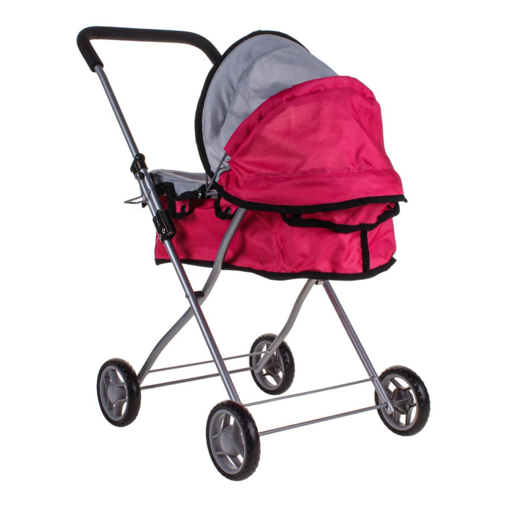 Коляска для куклы лежачая, пакет FL9199