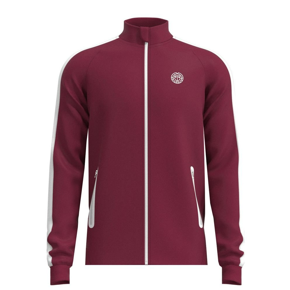 ОДЕЖДА ДЛЯ ТЕННИСА Мужская, Толстовка BIDI BADU PROTECTED LEAFS JACKET .