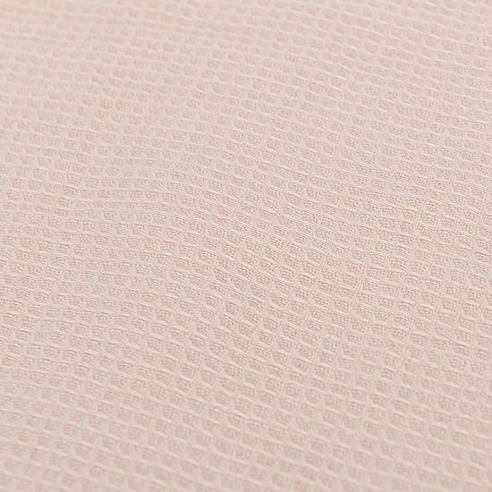 Набор из двух вафельных полотенец изо льна цвета пыльной розы из коллекции essential, 50х70 см