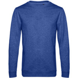 Свитшот унисекс Set In, ярко-синий меланж