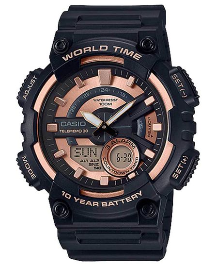 Электронные часы Casio AEQ-110W-1A3VDF