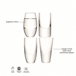 Набор из 4-х стопок Lulu 52-55 мл