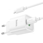Зарядное устройство для Lightning Hoco C149A PD30W+QC3.0 (white)